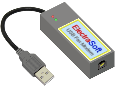 ElectraSoft USB Fax Modem